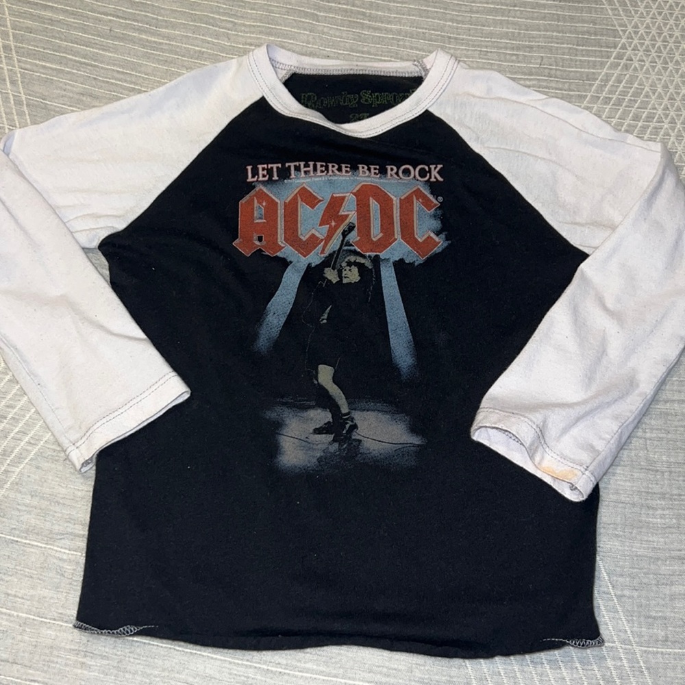 Toddler size 2 AC/DC long sleeve T-shirt